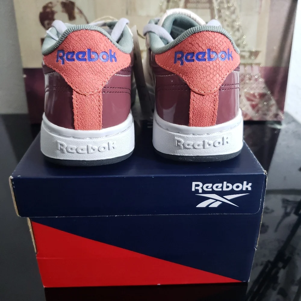 💯NEW Reebok Club C 85 DoubleWomen's • Pink/Gray/Coral💯Original💯 - Picture 3 of 9